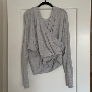 Lululemon wrap top - size 6